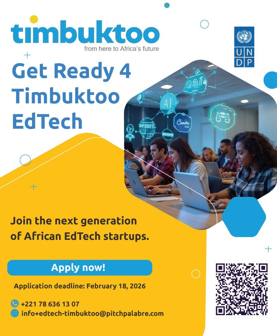 Applications Now Open for the Get Ready 4 Timbuktoo EdTech Online Incubation Programme