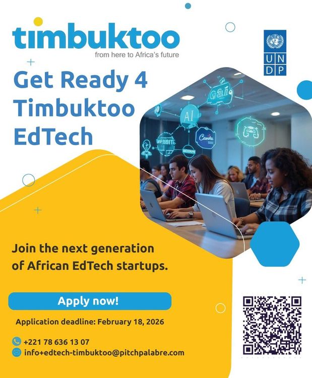 Applications Now Open for the Get Ready 4 Timbuktoo EdTech Online Incubation Programme