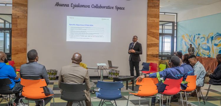 Professor Brando Okolo Visits UniPod to Champion Innovation Commercialization