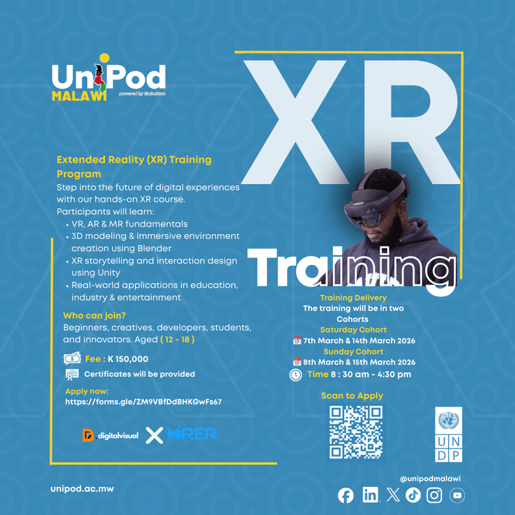 Extended Reality (XR) Training Program UniPod Malawi